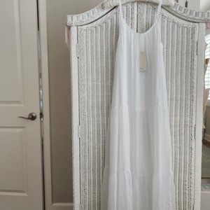 Bellambra Silk blend maxi dress NWT M Made in Italy